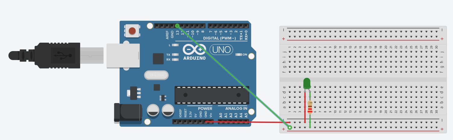 Circuit 1: LED Blink